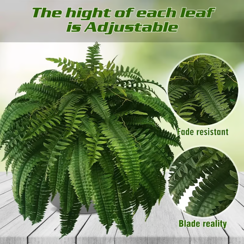🔥Last Day 75% OFF--🌿UV Resistant Lifelike Artificial Boston Fern