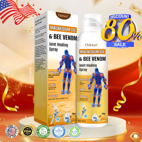 š ODEIUN⢠Magnesium & Bee Venom Joint Spray | Relieve Stiffness & Pain in 4 Weeks ā No Rebound, Just Results šŖ