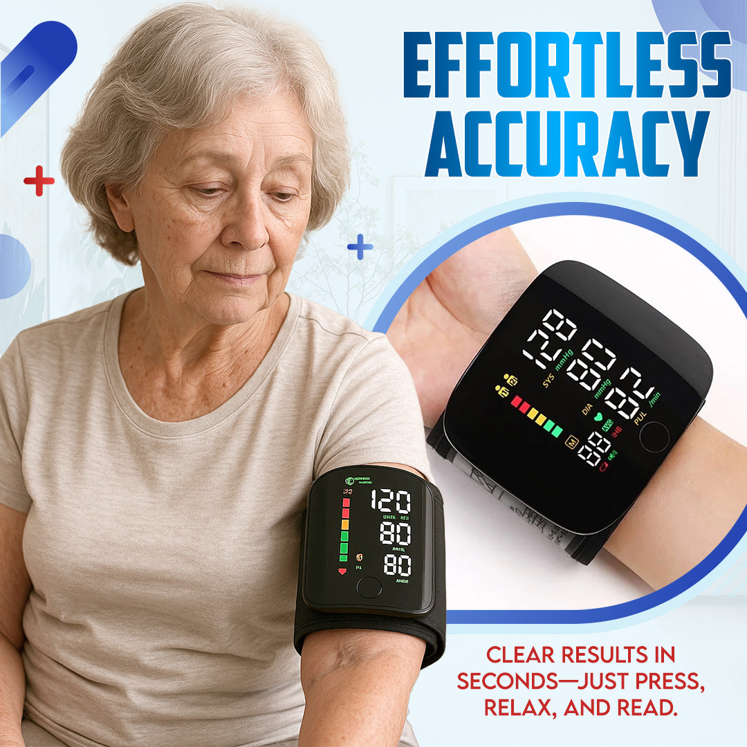 โ๐๐ฎ๐ญ๐จ๐ฆ๐๐ญ๐ข๐ ๐๐ซ๐ข๐ฌ๐ญ ๐๐ Zakdaviโข - Clinically Accurate w/ Large Backlit Display, Adjustable Cuff, Voice Broadcast & Case
