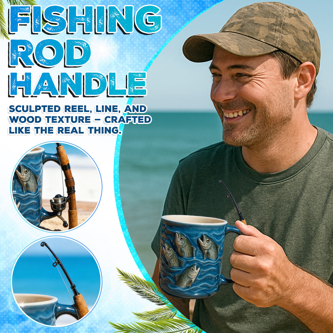 Handcrafted Fishing Mug π£ β The Perfect Gift for Anglers & Nature Lovers