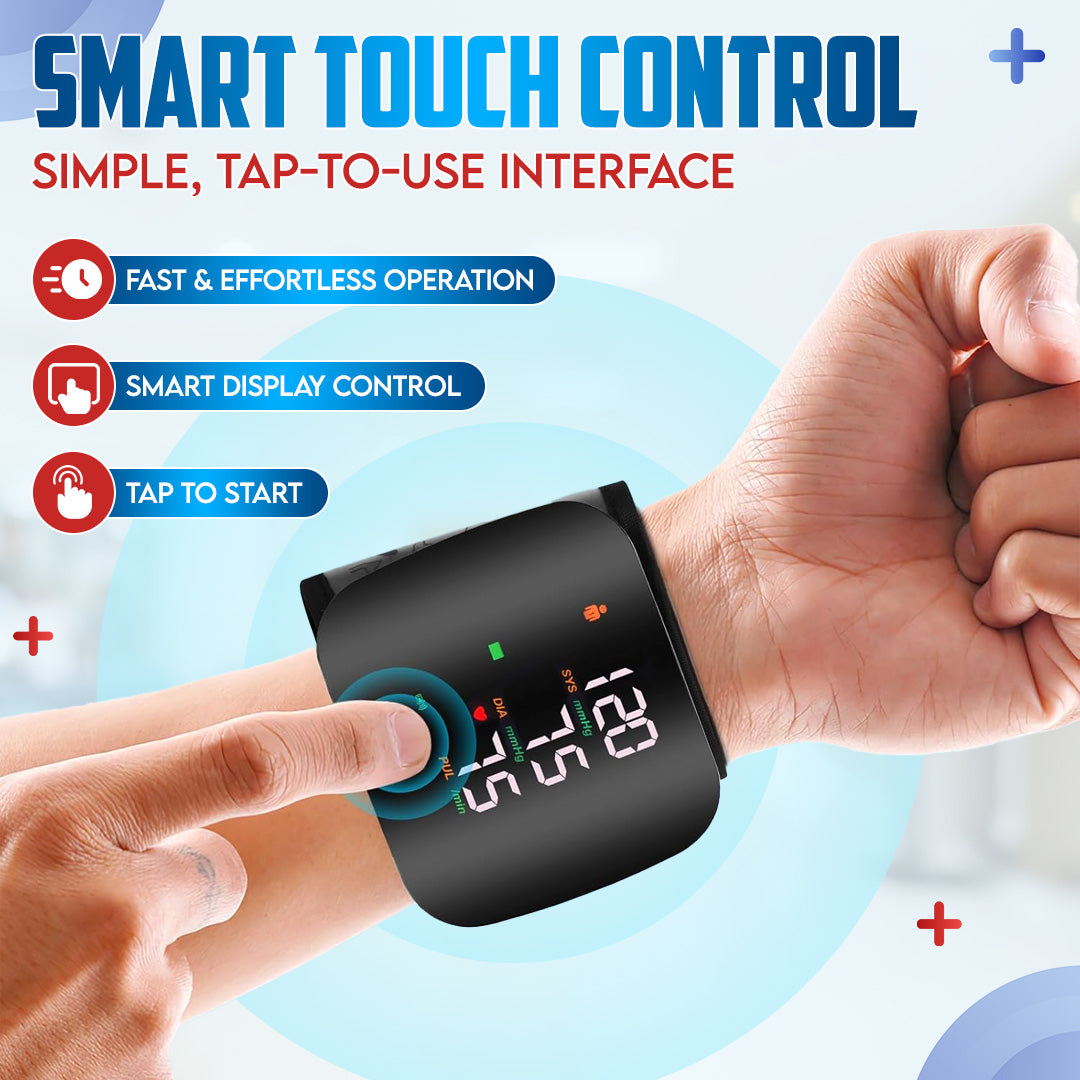 โ๐๐ฎ๐ญ๐จ๐ฆ๐๐ญ๐ข๐ ๐๐ซ๐ข๐ฌ๐ญ ๐๐ Zakdaviโข - Clinically Accurate w/ Large Backlit Display, Adjustable Cuff, Voice Broadcast & Case