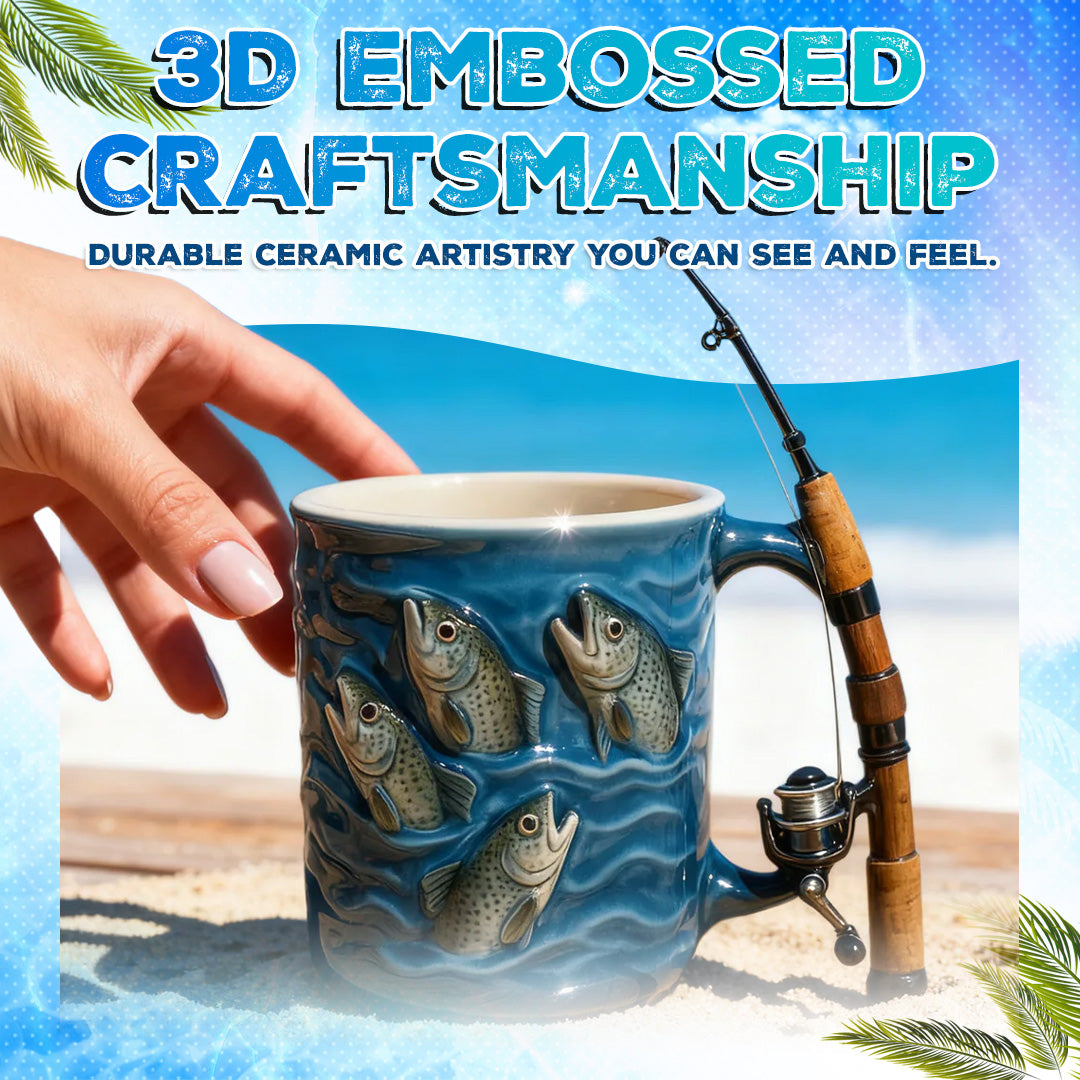 Handcrafted Fishing Mug π£ β The Perfect Gift for Anglers & Nature Lovers