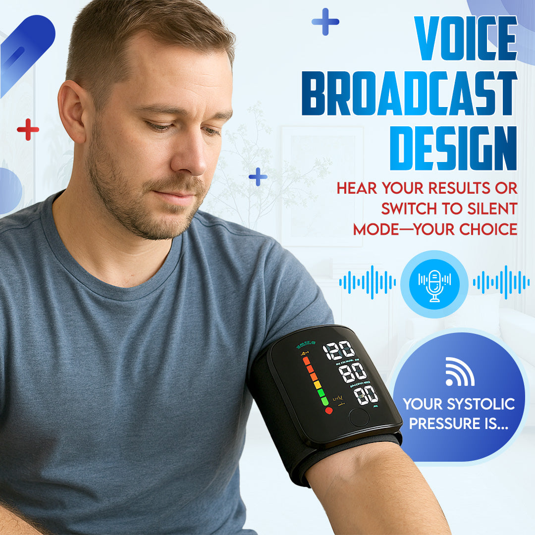 โ๐๐ฎ๐ญ๐จ๐ฆ๐๐ญ๐ข๐ ๐๐ซ๐ข๐ฌ๐ญ ๐๐ Zakdaviโข - Clinically Accurate w/ Large Backlit Display, Adjustable Cuff, Voice Broadcast & Case