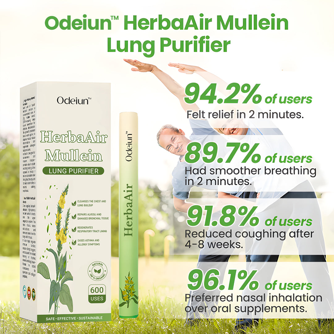 ODEIUN™ Herbal Aroma Diffuser – Breathe Easy, Calm Your Mind