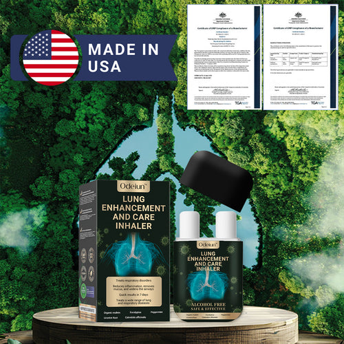✅Official Store: ODEIUN™ Herbal Lung Detox Inhaler 👑 (💝 Effectively relieves cough, wheezing, shortness of breath, phlegm, nasal congestion, bronchitis, allergy symptoms, and lung discomfort 💝)