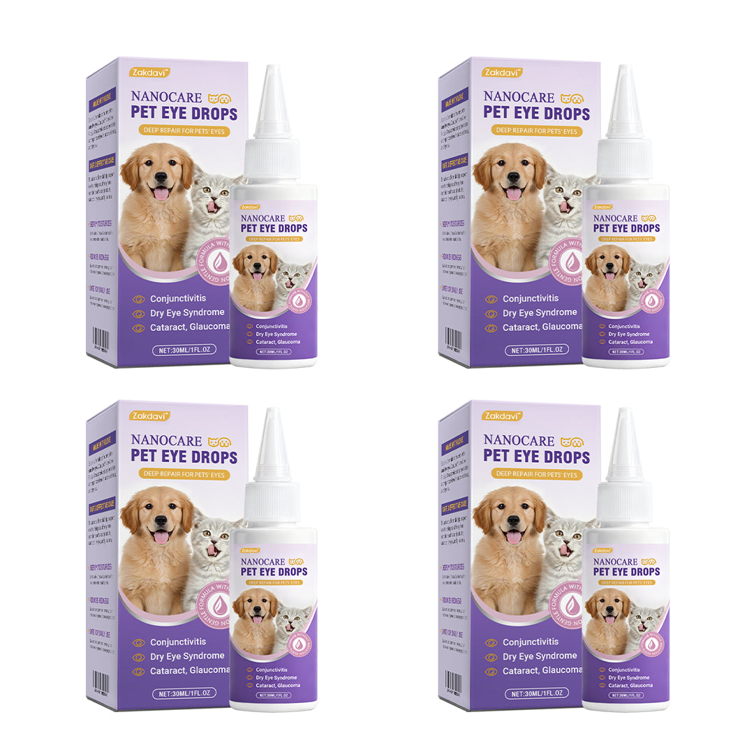 👩⚕️Zakdavi™ NanoCare Pet Eye Drops ☑️ TGA Approved | Relieves Conjunctivitis, Dry Eyes, Cataracts, and Keratitis🐶 🐈️
