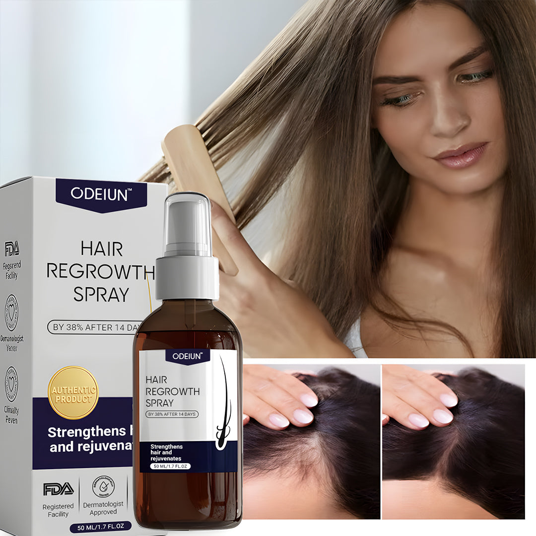 šæ Odeiun⢠Natural Hair Regrowth Spray ā Naturally regrow fuller hair and restore your confidence