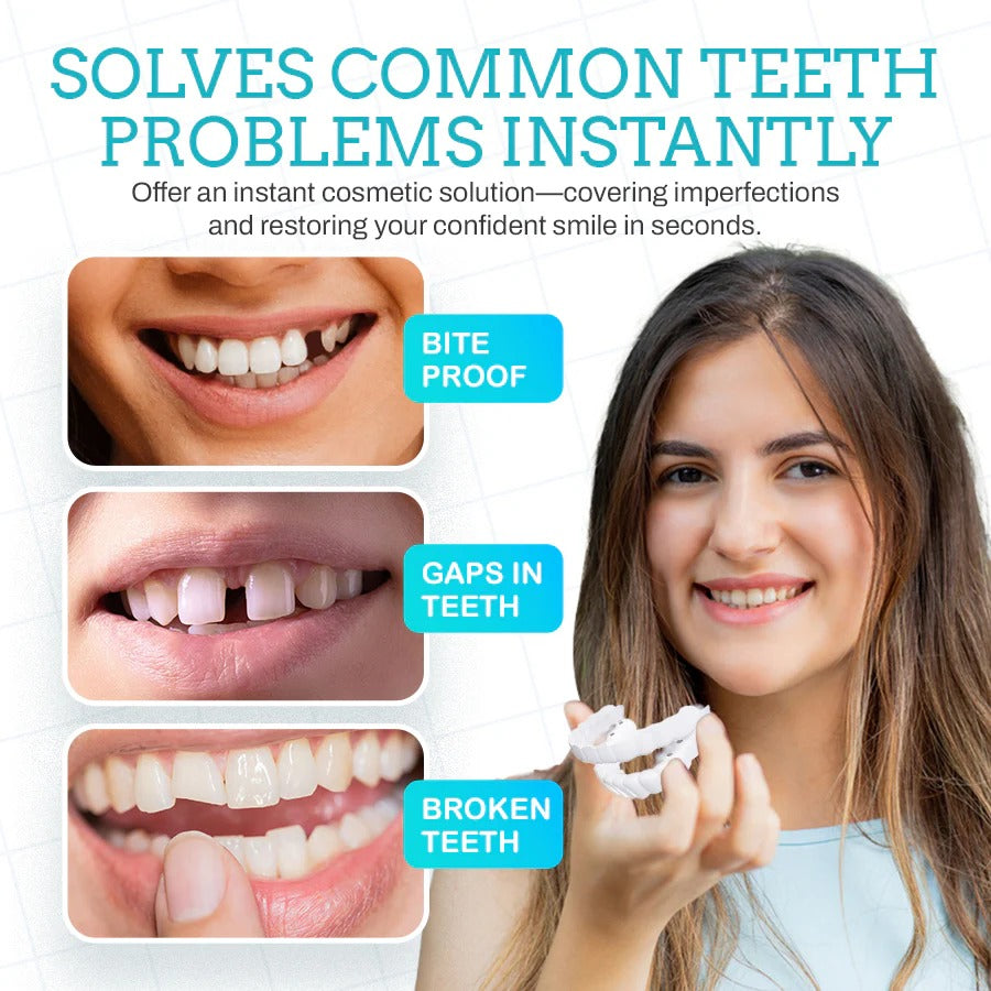 Seurico™ Adjustable Snap-On Dentures 🔥 LAST DAY SALE 65% OFF