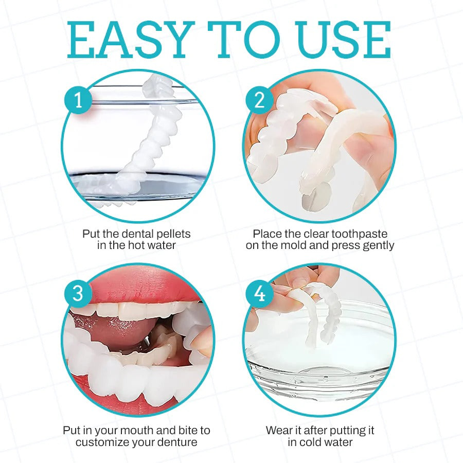 Seurico™ Adjustable Snap-On Dentures 🔥 LAST DAY SALE 65% OFF