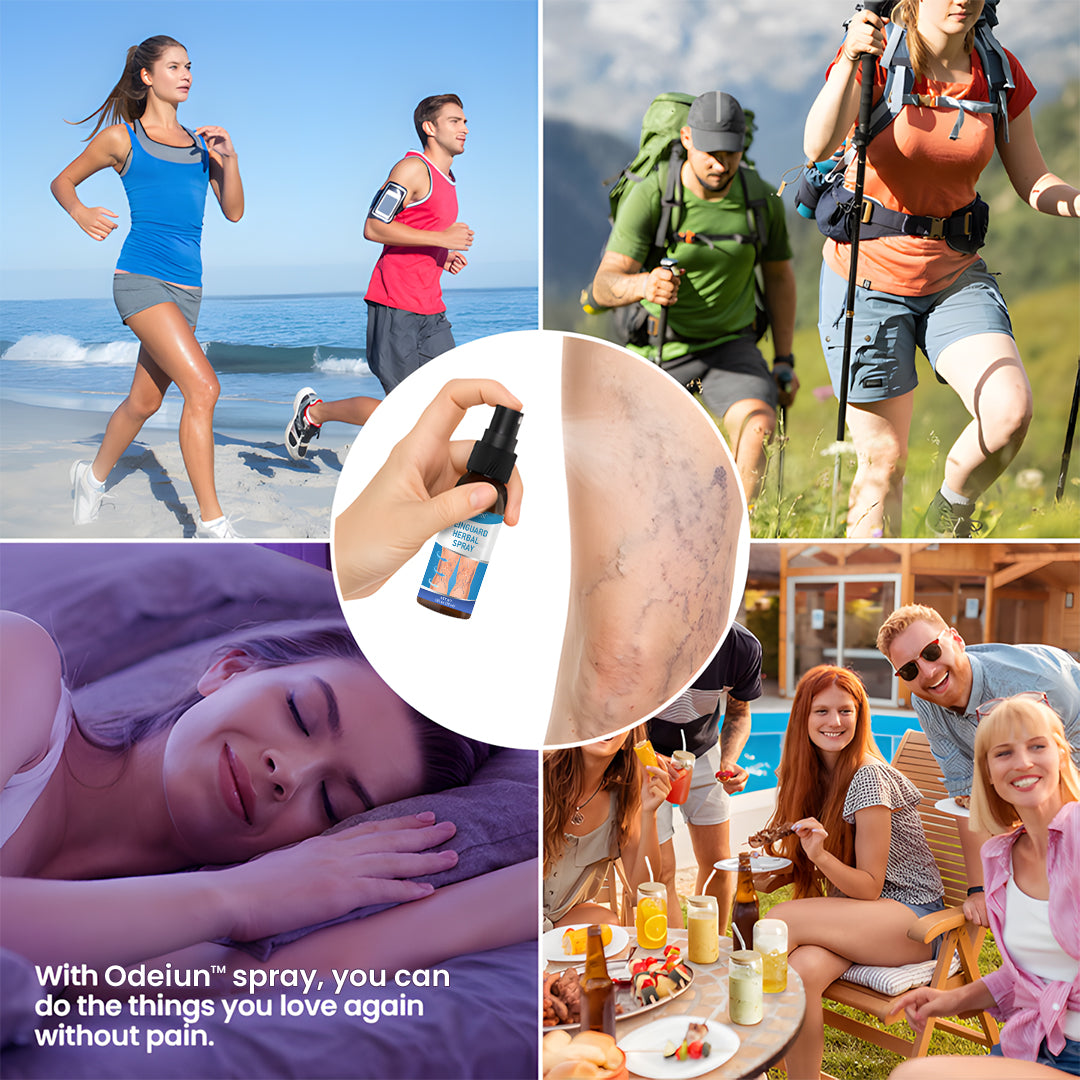 đ ODEIUN⢠VeinGuard Herbal Spray â â
Clinically Proven to Erase Varicose Veins in Just 7 Days!