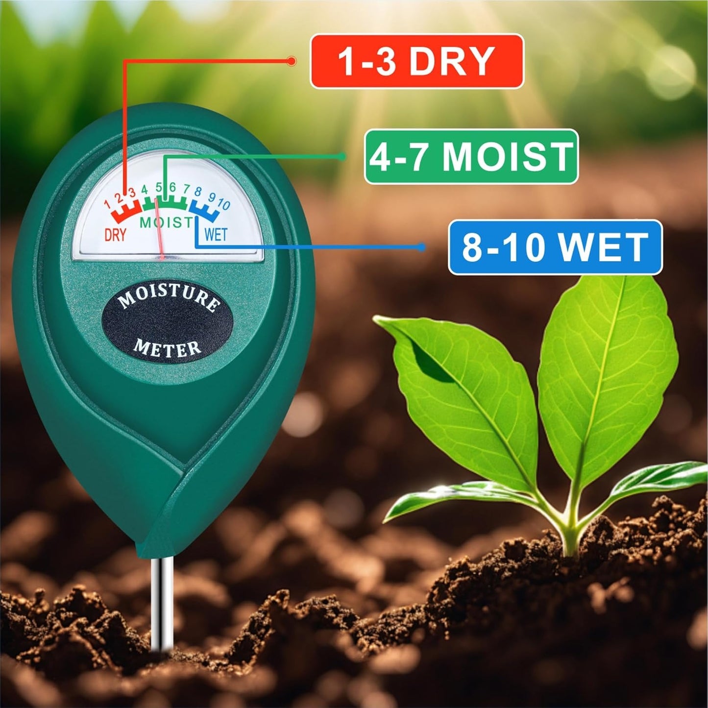 π Hot Sale! π± Precision Soil Moisture Meter β Instant, Accurate, Easy-to-Use for Healthier Plants