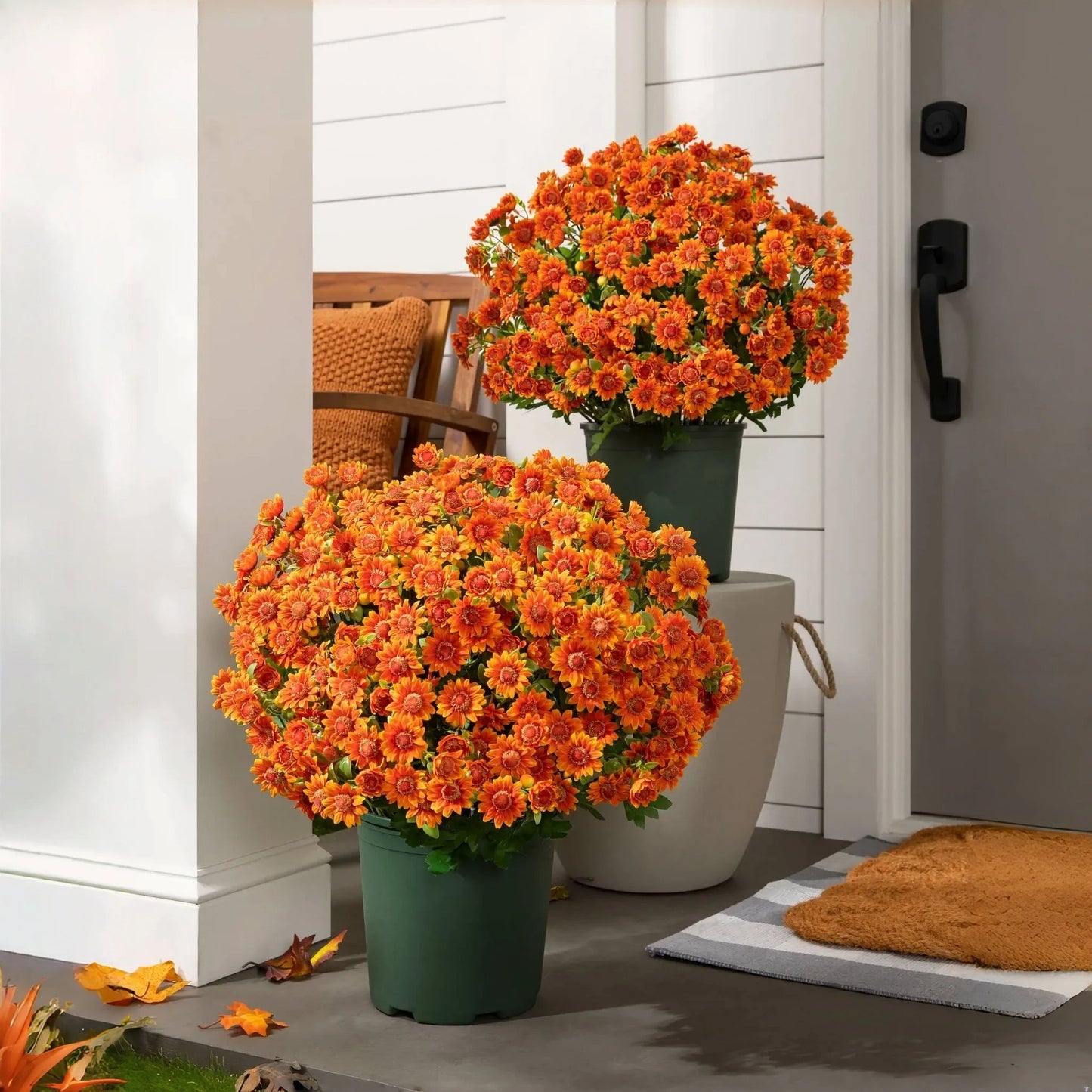 š¼ Flash Saleā”Artificial Outdoor Sunset Mums ā Brighten Up Your Outdoors, No Watering Needed!