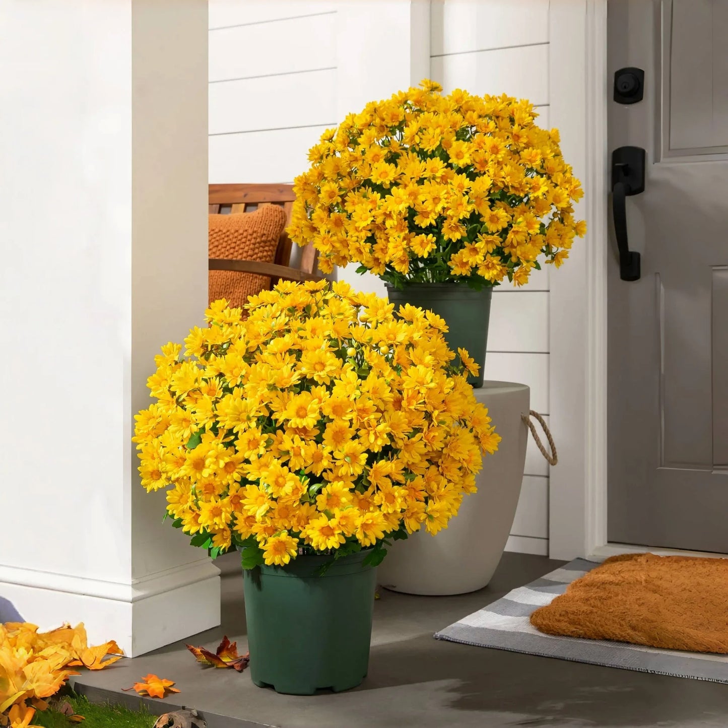š¼ Flash Saleā”Artificial Outdoor Sunset Mums ā Brighten Up Your Outdoors, No Watering Needed!
