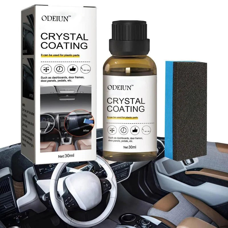 Protective Crystal Coating — Keep Plastic Parts Looking New
