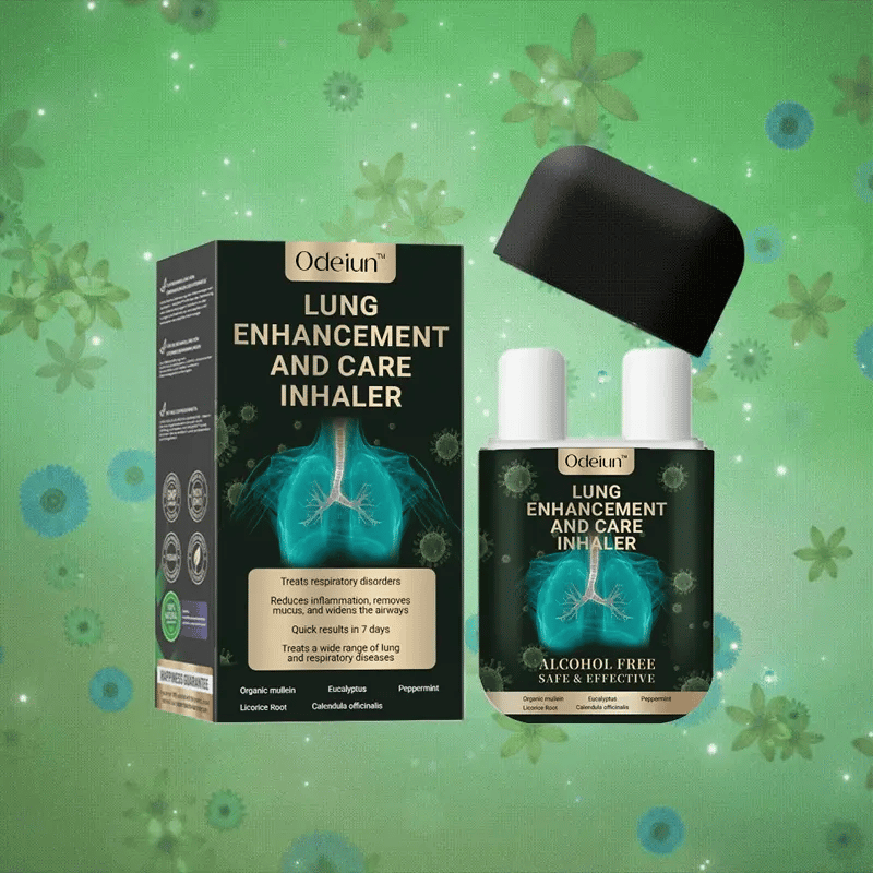 ✅Official Store: ODEIUN™ Herbal Lung Detox Inhaler 👑 (💝 Effectively relieves cough, wheezing, shortness of breath, phlegm, nasal congestion, bronchitis, allergy symptoms, and lung discomfort 💝)