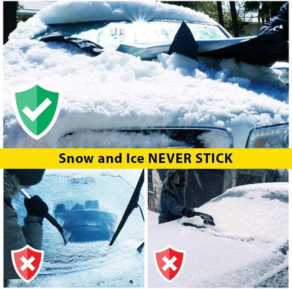 ✨ Windshield Savior: Magnetic Snow & Sun Shield - Ice-Free in Seconds! ❄️