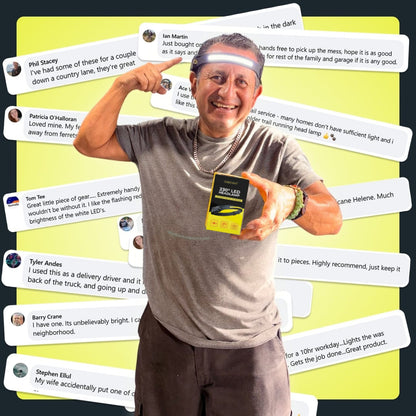 ZAKDAVI™ 230° Headlamp