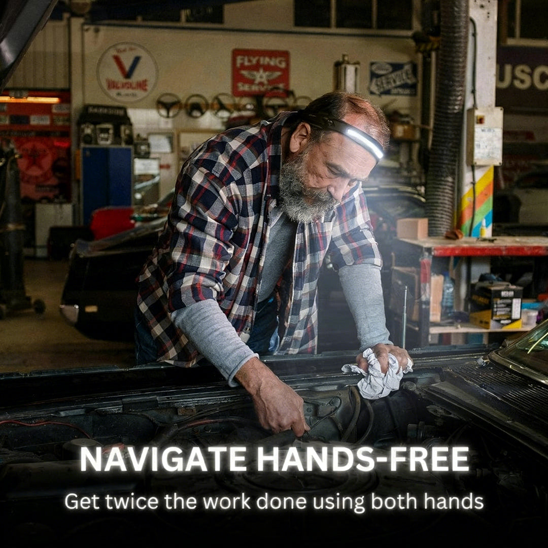 ZAKDAVI™ 230° Headlamp