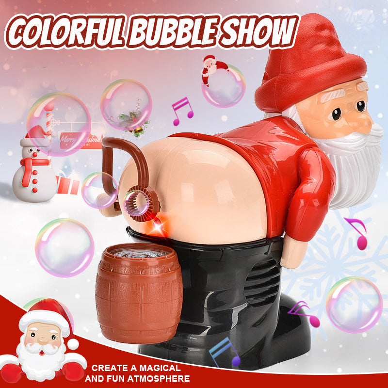 Funny Santa Bubble Machine🎄🎁
