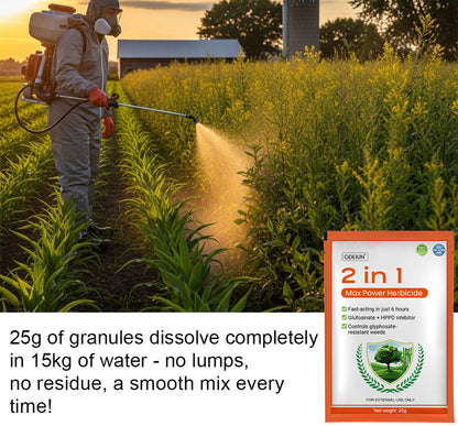 🌿 EPA APPROVED & AUTHORIZED STORE | 🔥 Hot Sale – 50% OFF 🌿 | ODEIUN™ 2 in 1 Max Power Herbicide