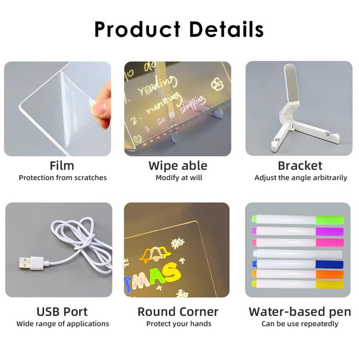 ⚡🔥Limited Time Only: Get 50% Off Now!✨Creative LED Drawing Board ~ Creative Fun Anytime