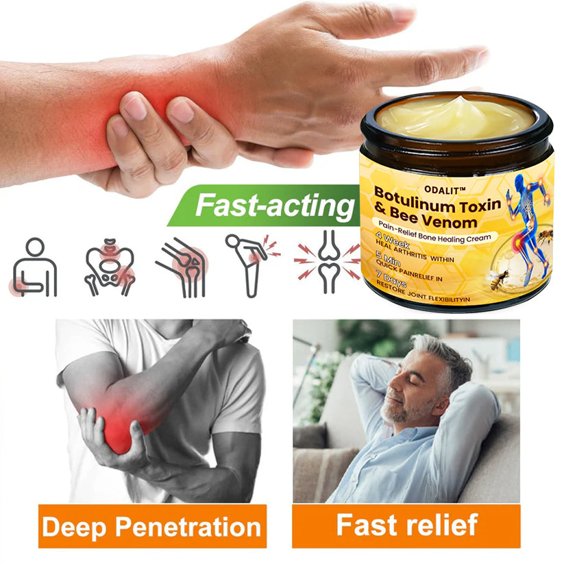 🎁Flash Sale - ODALIT™ Botulinum Toxin & Bee Venom Pain-Relief Bone Healing Cream
