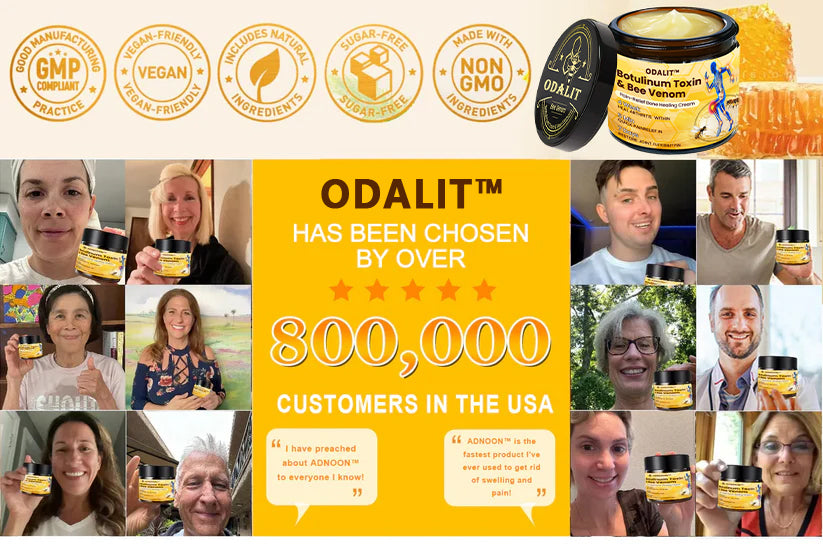 🎁Flash Sale - ODALIT™ Botulinum Toxin & Bee Venom Pain-Relief Bone Healing Cream