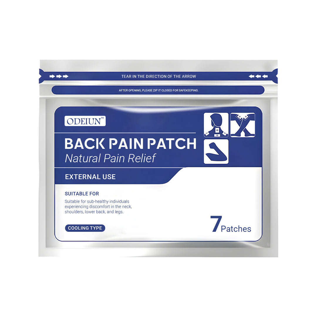 🔥ODEIUN™ Back Pain Patch Natural Pain Relief Patches 🌿 | Soothe Back, Knee, Neck & Joint Pain Instantly!💪