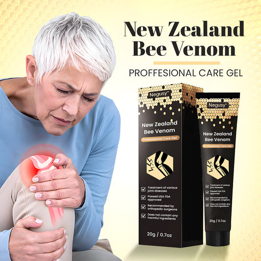 🐝 Negusy™ Bee Venom Professional Care Gel – Fast-Acting Relief for Joints & Muscles 💪✨