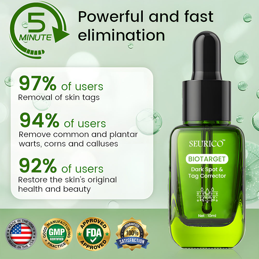 Seurico™ Dark Spot & Tag Corrector - Dermatologist-Approved Formula Works in Days