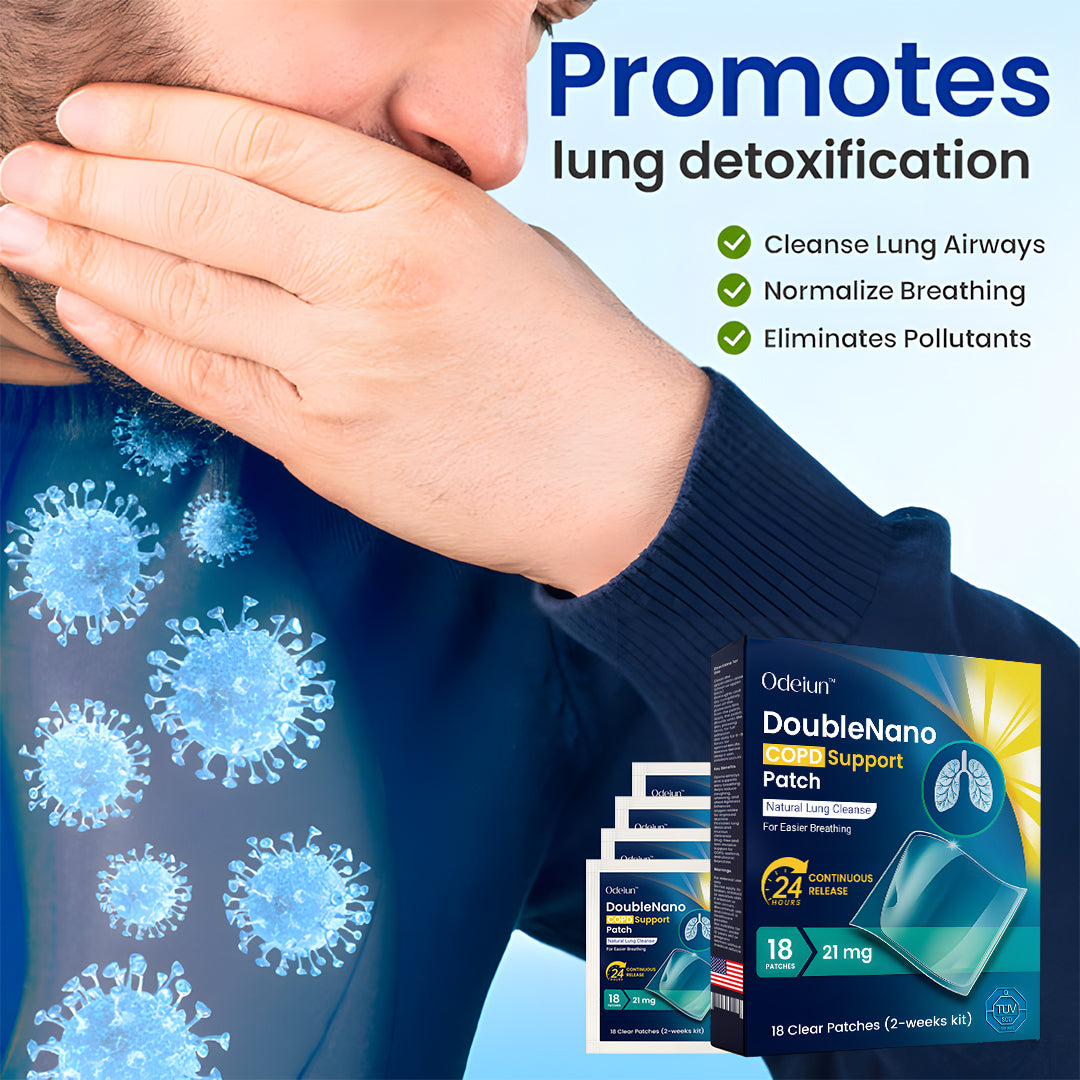 👑👑👑👑Official Store: ODEIUN™ DoubleNano Advanced Lung Detox Relief Patch