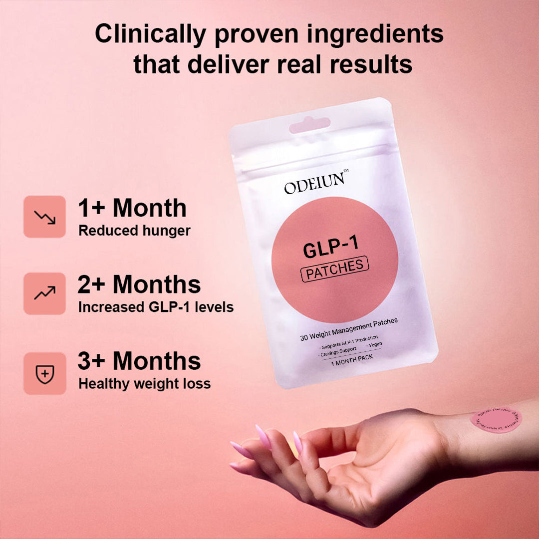 Odeiun™ GLP-1 Patch — Naturally Regulate Appetite to Support Healthy Weight Loss