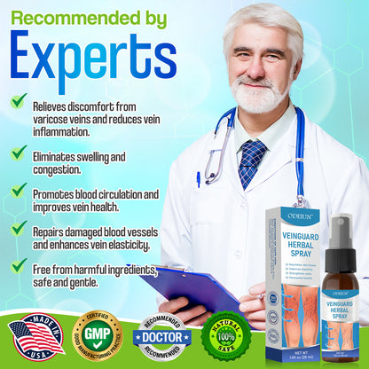 🎁 ODEIUN™ VeinGuard Herbal Spray – ✅ Clinically Proven to Erase Varicose Veins in Just 7 Days!