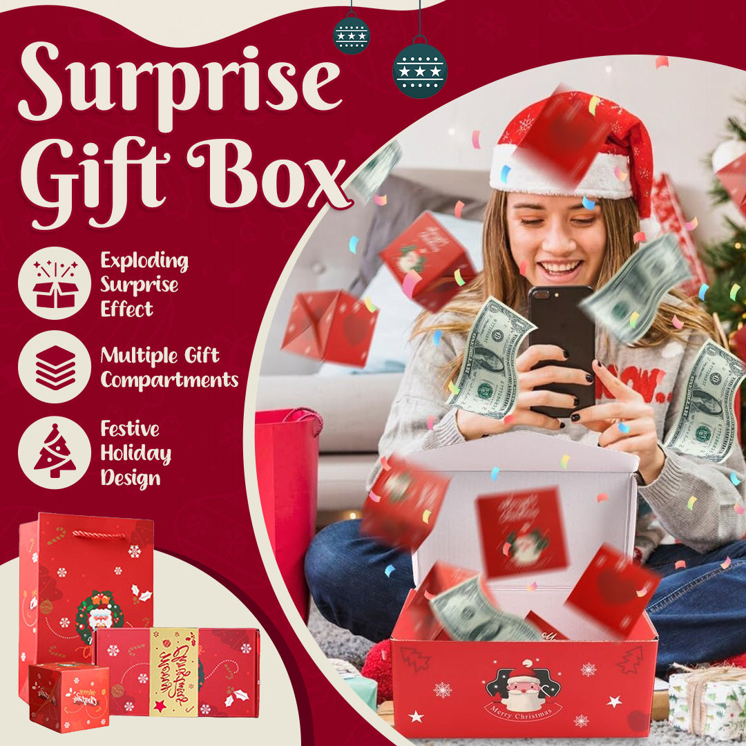 🎁 Surprise Gift Box – Perfect for Christmas, Birthdays & Holidays 🥳✨