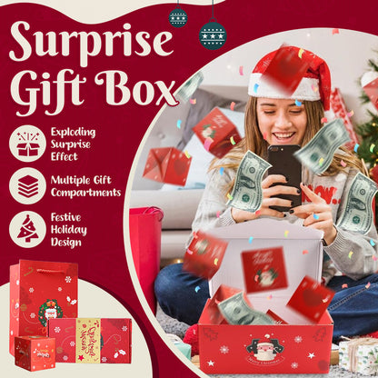 🎁 Surprise Gift Box – Perfect for Christmas, Birthdays & Holidays 🥳✨