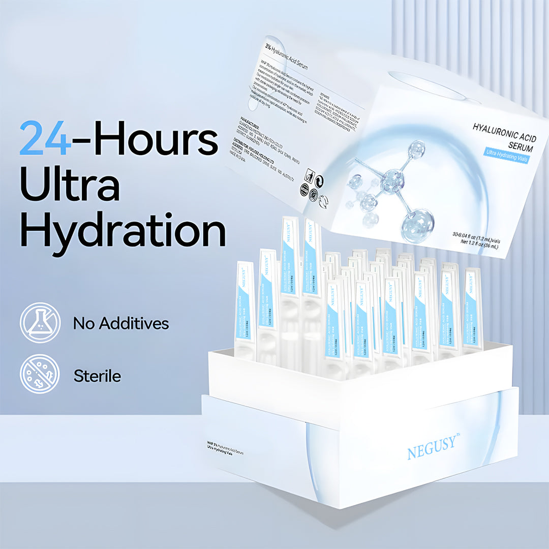 4D HA Serum | 3% Hyaluronic Acid Deep Hydration & Fine Line Smoother | Glass Skin Glow