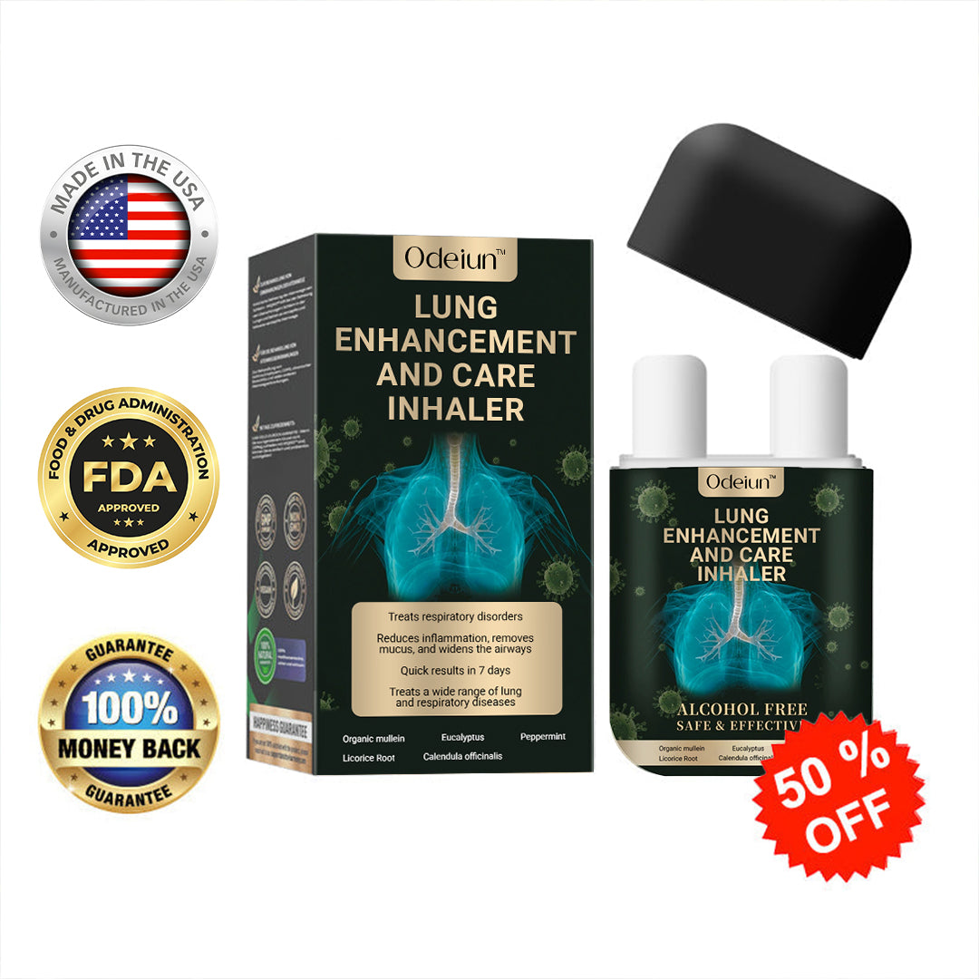 ✅Official Store: ODEIUN™ Herbal Lung Detox Inhaler 👑 (💝 Effectively relieves cough, wheezing, shortness of breath, phlegm, nasal congestion, bronchitis, allergy symptoms, and lung discomfort 💝)