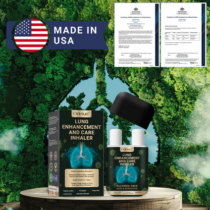 ✅Official Store: ODEIUN™ Herbal Lung Detox Inhaler 👑 (💝 Effectively relieves cough, wheezing, shortness of breath, phlegm, nasal congestion, bronchitis, allergy symptoms, and lung discomfort 💝)