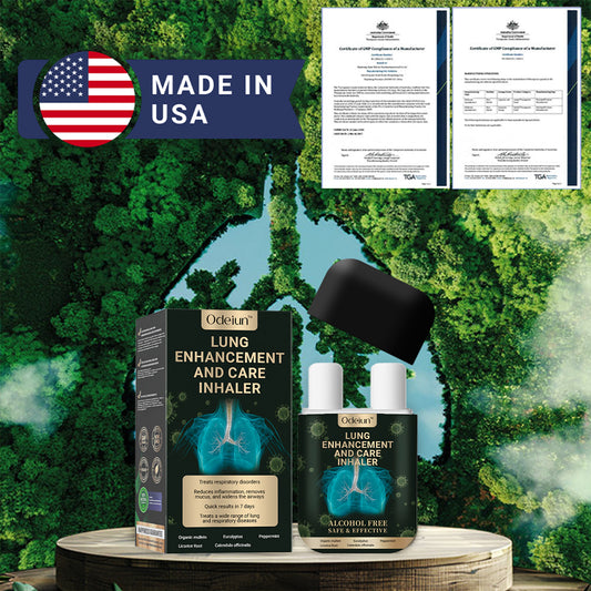 ✅Official Store: ODEIUN™ Herbal Lung Detox Inhaler 👑 (💝 Effectively relieves cough, wheezing, shortness of breath, phlegm, nasal congestion, bronchitis, allergy symptoms, and lung discomfort 💝)