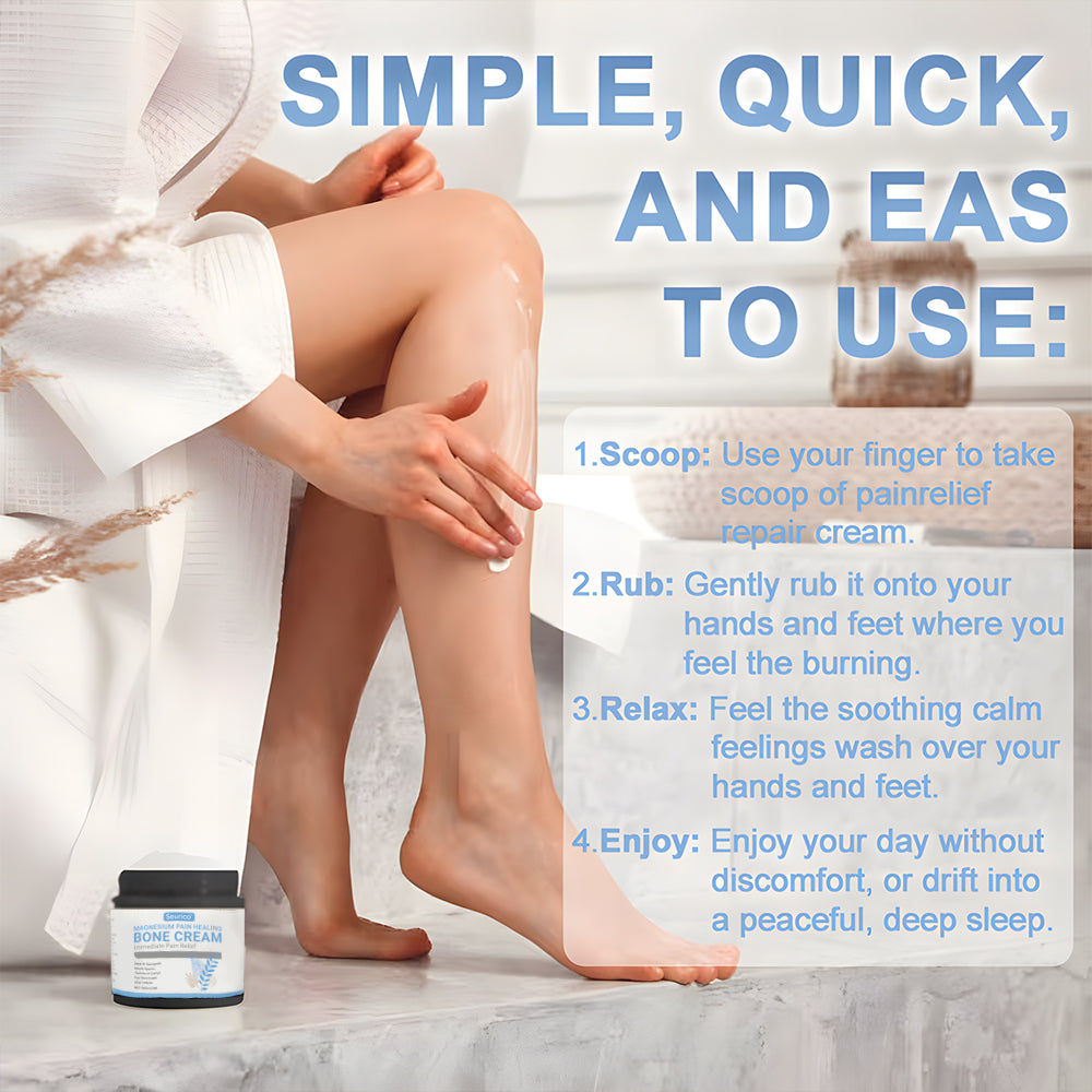 ✅ Mayo Clinic Approved: Seurico™ Magnesium Pain & Bone Healing Cream – Fast Relief for Neuropathy, Arthritis, Muscle Spasms & Injuries