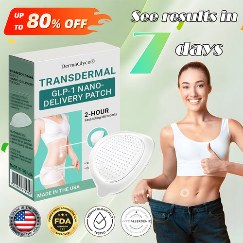 【Last Day Promotion 80% OFF🔥】DermaGlyco® GLP-1 & NAD+ Slimming & health NANO MICRONEEDLE PATCH🇺🇸👨‍⚕️(Zero Pain. 24/7 Release | Lose 20lbs FAST | 90% Sugar Drop | )🔥