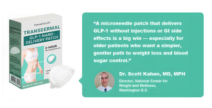 【Last Day Promotion 80% OFF🔥】DermaGlyco® GLP-1 & NAD+ Slimming & health NANO MICRONEEDLE PATCH🇺🇸👨‍⚕️(Zero Pain. 24/7 Release | Lose 20lbs FAST | 90% Sugar Drop | )🔥