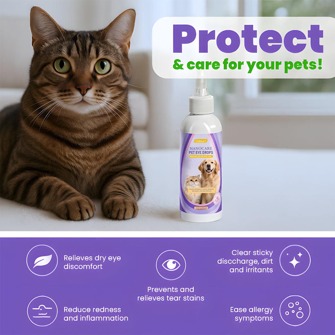 ⏱️ Fast Results 🌟 Official Store | ODEIUN™ Pet Eye Drops