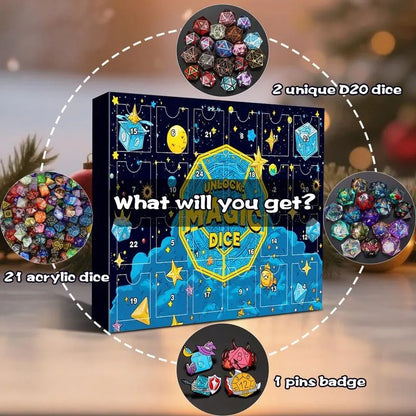 🎄🎲2025 Christmas Dice Advent Calendar