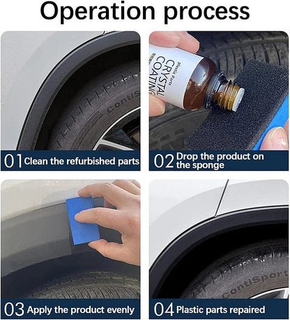 Protective Crystal Coating — Keep Plastic Parts Looking New