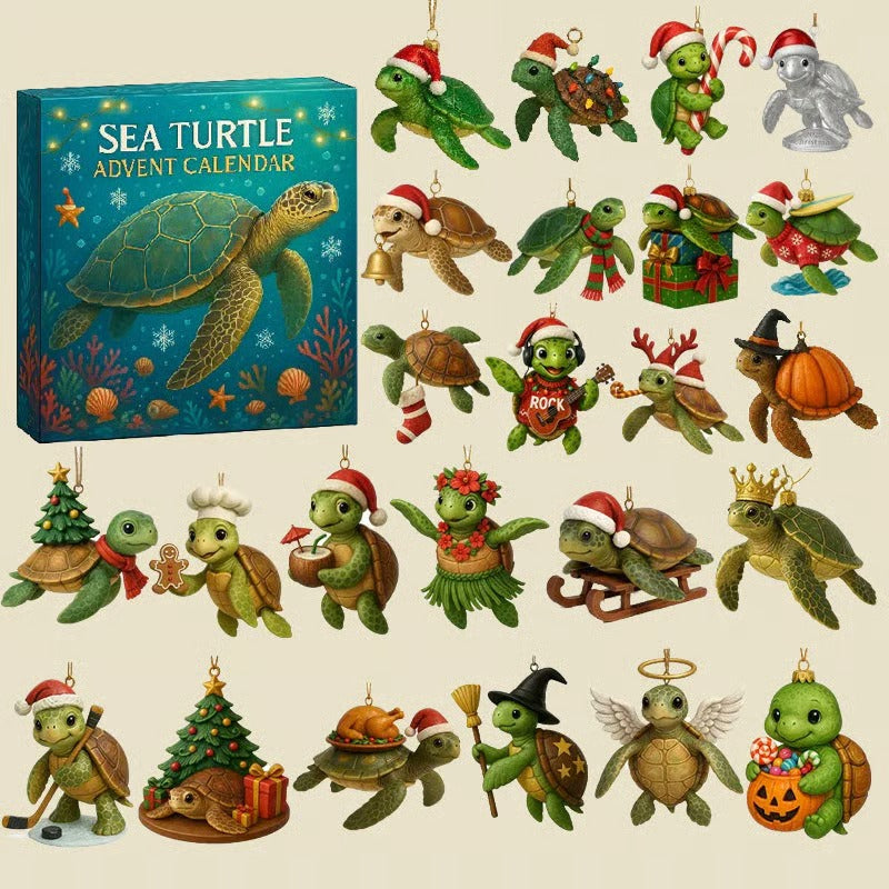 🐢💙 SEA TURTLE ADVENT CALENDAR 2025
