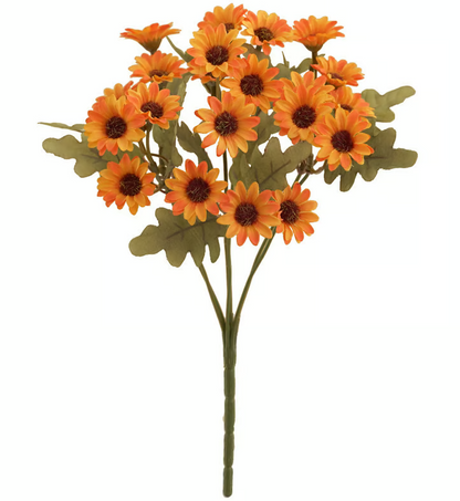🌼 Flash Sale⚡Artificial Outdoor Sunset Mums – Brighten Up Your Outdoors, No Watering Needed!