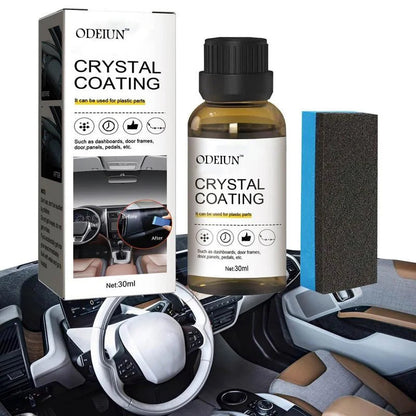 Protective Crystal Coating — Keep Plastic Parts Looking New