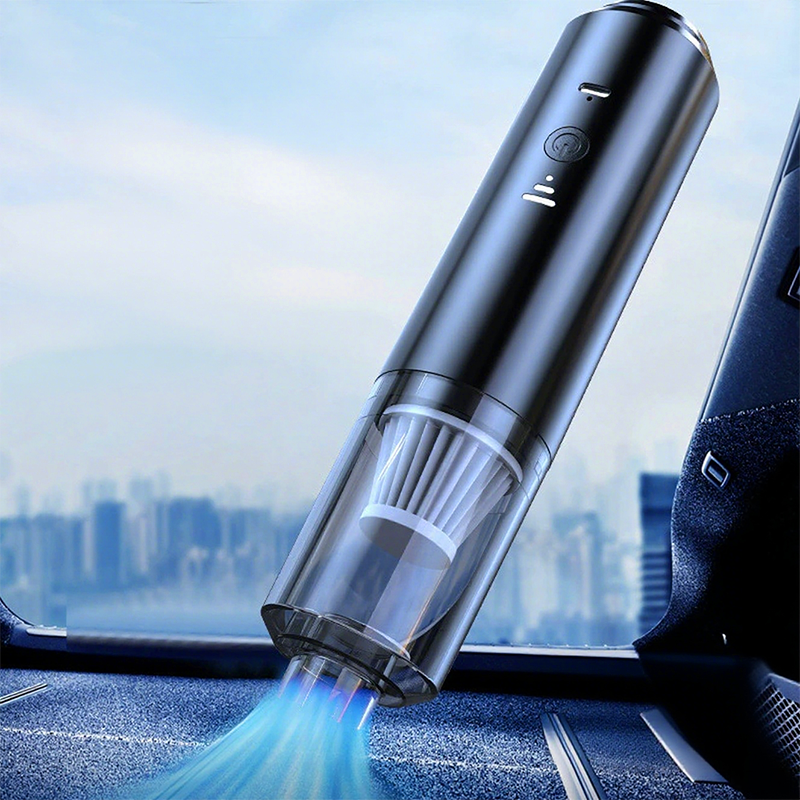 ✨Powerful Mini Car Vacuum Cleaner – Quiet, Cordless, HEPA Filtration for Deep Cleaning & Fresh Air