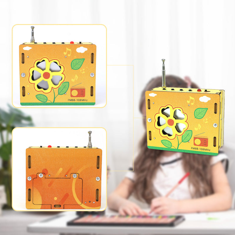 🚫 Screen-Free Fun! 📻 DIY Mini Radio Education Kit 🔥
